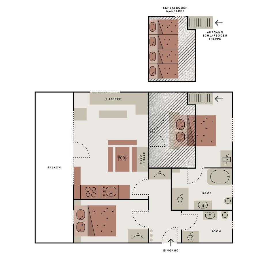 Alpenchalet Reit Im Winkl Kamer foto